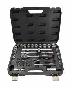 AWTOOLS ZESTAW KLUCZY   72el  1/2" / 1/4" BLACK LINE