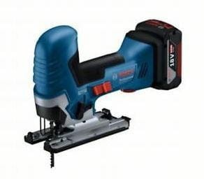 BOSCH WYRZYNARKA 18V GST 185-LI 2x4,0Ah UCHWYT "S" WALIZKA