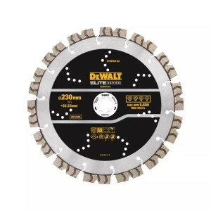 DEWALT TARCZA DIAMENTOWA SEGMENTOWA 230mm ELITE ZASTOSOWANIE OGÓLNE