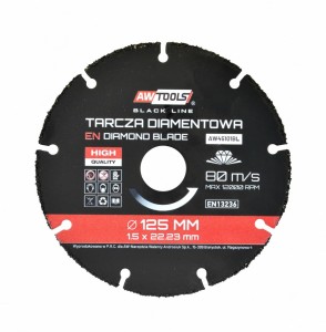 AWTOOLS TARCZA UNIWERSALNA 125mm