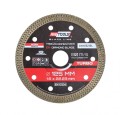 AWTOOLS TARCZA DIAMENTOWA 125x22,2 / TURBO CIENKA BLACK LINE