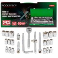ROCKFORCE ZESTAW KLUCZY  24el. 1/2"  RF-4245B-5