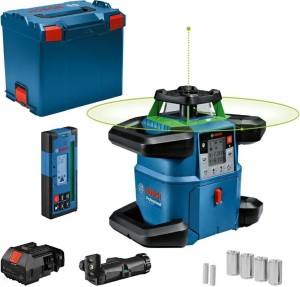 BOSCH LASER OBROTOWY GRL 650 CHVG ZIELONY +ODBIORNIK LR 65 G LB