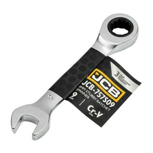 JCB KLUCZ PŁASKO-OCZKOWY Z GRZECHOTKĄ  9mm  KRÓTKI