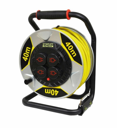 STANLEY PRZEDŁUŻACZ BĘBNOWY 40m  3x1,5mm 16A IP44