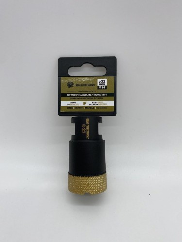KORONA DIAMENTOWA M14  32mm WIERCENIE NA SUCHO /INDIAN PROFESSIONAL