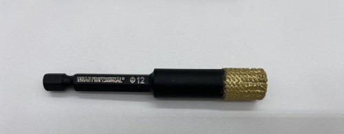 KORONA DIAMENTOWA HEX  12mm  WIERCENIE NA SUCHO /INDIAN PROFESSIONAL