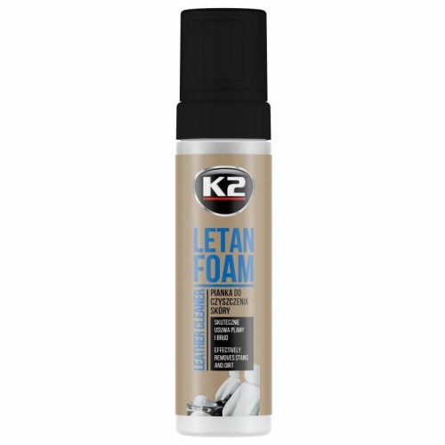 K2 PIANKA DO CZYSZCZENIA SKÓRY LETAN FOAM 200ML