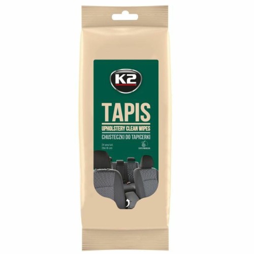 K2 CHUSTECZKI DO TAPICERKI MATERIAŁOWEJ  ZAP. EXOTIC MARACUJA TAPIS WIPES  24szt.