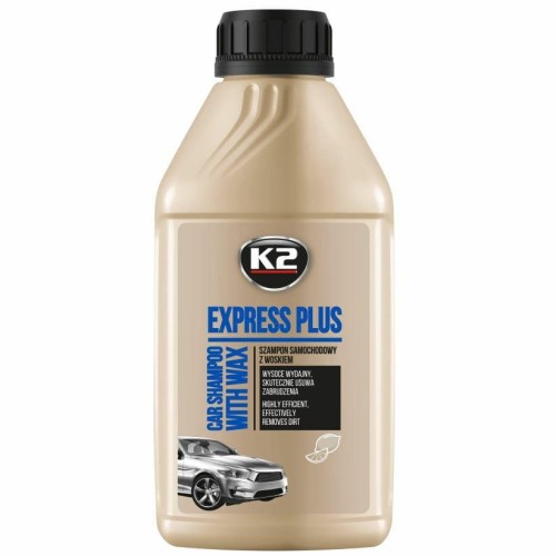 K2 SZAMPON Z WOSKIEM CARNAUBA. EXPRESS PLUS  500ML
