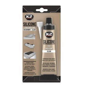 K2 PŁYNNA USZCZELKA SILIKON BEZBARWNY 85G
