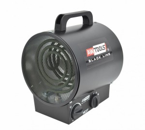 AWTOOLS NAGRZEWNICA ELEKTRYCZNA TUBA  2KW HE2T /BLACK LINE