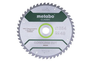 METABO PIŁA TARCZOWA HW/CT 254x30x48z    CORDLESS CUT WOOD CLASSIC