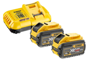 DEWALT AKUMULATOR 18/54V 12,0/4,0Ah FLEXVOLT DCB548 2szt. + ŁADOWARKA DCB118