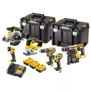DEWALT ZESTAW COMBO 18V DCK755P3T (DCD796, DCF887, DCS570, DCS334, DCS355, DCH273, DCG405) 3x5,0Ah 3x TSTAK