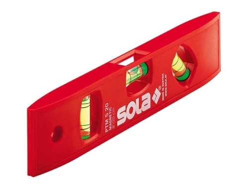 SOLA POZIOMNICA PLASTIKOWA  20cm SB PTM 5 MAGNETYCZNA