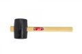 AWTOOLS MŁOTEK GUMOWY TRZON DREWNO 235g