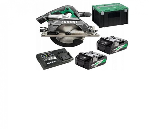 HIKOKI PILARKA TARCZOWA 36V 190mm C3607DB WRZ 2x2,5Ah MV BL HSC