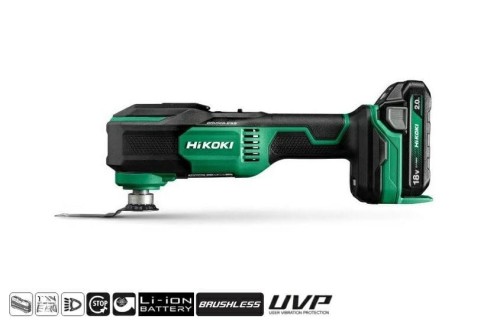 HIKOKI NARZĘDZIE WIELOFUNKC 18V CV18DA WRZ 2x2,0Ah HSC