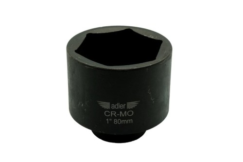 ADLER NASADKA UDAROWA 6-KĄTNA 1" 80mm DŁUGA