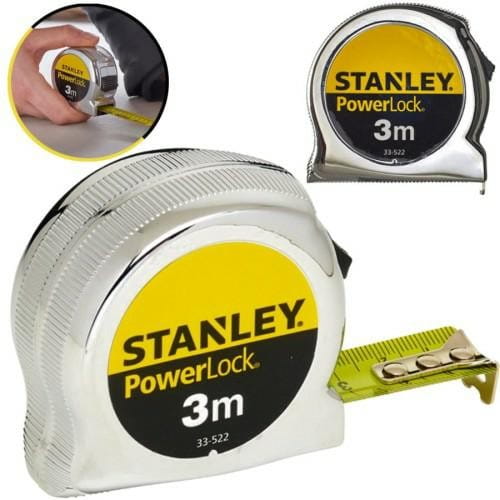 STANLEY MIARA ZWIJANA  3mx19mm  MICRO POWERLOCK