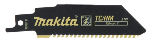 MAKITA BRZESZCZOT DO PIŁ SZABLASTYCH TC/HM 100x1,25mm  METAL, ŻELIWO, STAL NIERDZEWNA