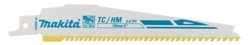MAKITA BRZESZCZOT DO PIŁ SZABLASTYCH TC/HM 152x1,25mm  DREWNO, METAL, PŁ. WIÓROWA