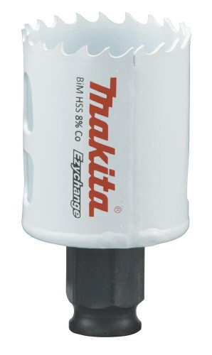 MAKITA OTWORNICA BIM HSS-Co 8%  29mm EZYCHANGE METAL, STAL, ALU, DREWNO, PVC