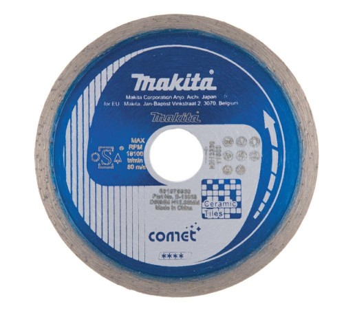 MAKITA TARCZA DIAMENTOWA  80x15mm PEŁNA (SUCHO/MOKRO) PŁYTKI