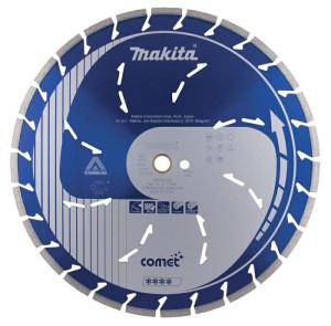 MAKITA TARCZA DIAMENTOWA 400x25,4mm SEGMENTOWA (SUCHO/MOKRO) BETON, CEGŁA