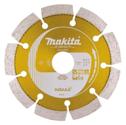 MAKITA TARCZA DIAMENTOWA 115x22,23mm SEGMENT (NA SUCHO) BETON