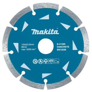 MAKITA TARCZA DIAMENTOWA 125x22,23mm SEGMENTOWA (NA SUCHO) BETON