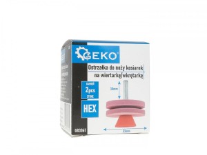 GEKO OSTRZAŁKA DO NOŻY KOSIAREK NA WIERTARKĘ 2x53mm /