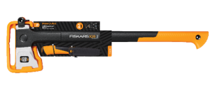 FISKARS SIEKIERA ROZŁUPUJĄCA X28  X-SERIES OSTRZE M + NÓŻ UNIWERSALNY