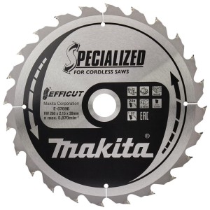 MAKITA PIŁA TARCZOWA  260x30x24z EFFICUT