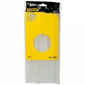 STANLEY KLEJ UNIWERSALNY DO PSTOLETÓW 11 x 250mm BEZBARWNY 24szt.
