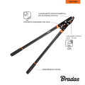 SEKATOR DO GAŁĘZI V-SERIES-D OSTRZE MIJAJĄCE 50mm