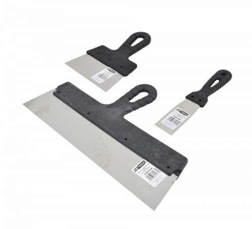 AWTOOLS SZPACHLA NIERDZEWNA 400 MM UCHWYT PLASTIKOWY CZARNY