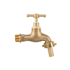 BRADAS KRAN MOSIĘŻNY Z ZAWOREM GZ 1/2" x GZ 3/4" NA WĄŻ 13mm
