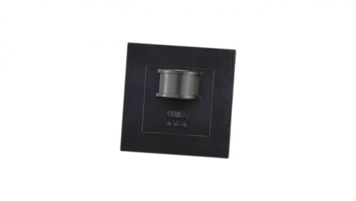 Czujnik ruchu PIR naścienny 160 st. do puszki fi60 400W IP20 czarny w całości