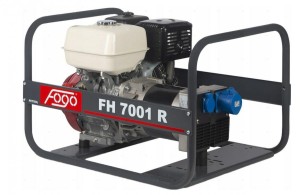 FOGO GENERATOR PRZENOŚNY FH 7001 R         5,6KW/230V, STABILIZACJA NAPIĘCIA, SILNIK HONDA
