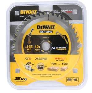 DEWALT PIŁA TARCZOWA 165x20mmx42z EXTREME RUNTIME