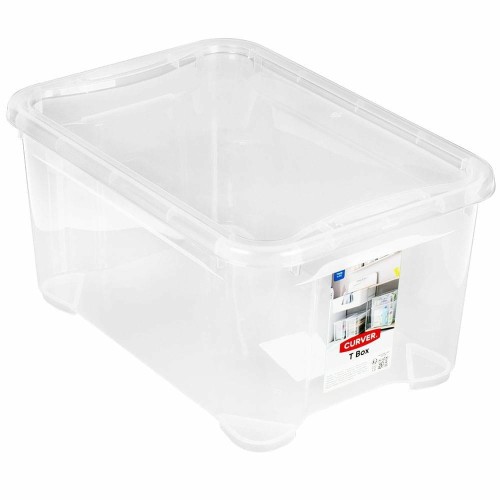 CURVER POJEMNIK Z PRZYKRYWKĄ 14L  /TRANSPARENTNY