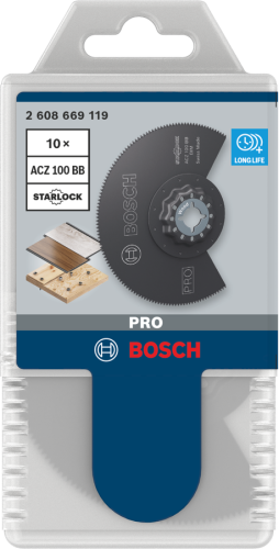 BOSCH MT BRZESZCZOT WIELOFUNKCYJNY PRO ACZ 100 BB 100 mm /10szt.