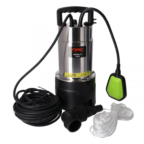 NAC POMPA DO WODY BRUDNEJ 750W SPE75HI-L2