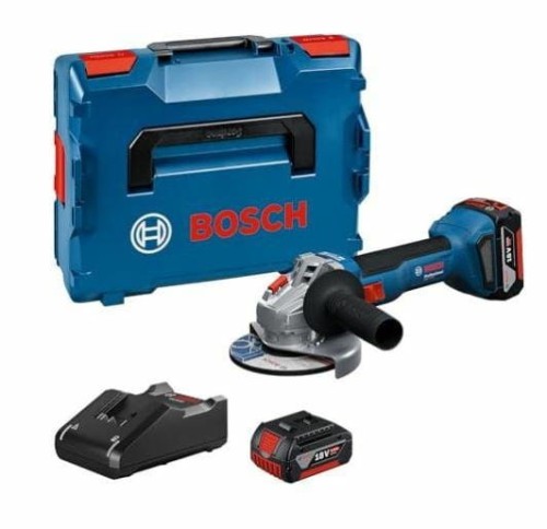 BOSCH SZLIFIERKA KĄT.125mm GWS 18V-8 2x5,0Ah LB