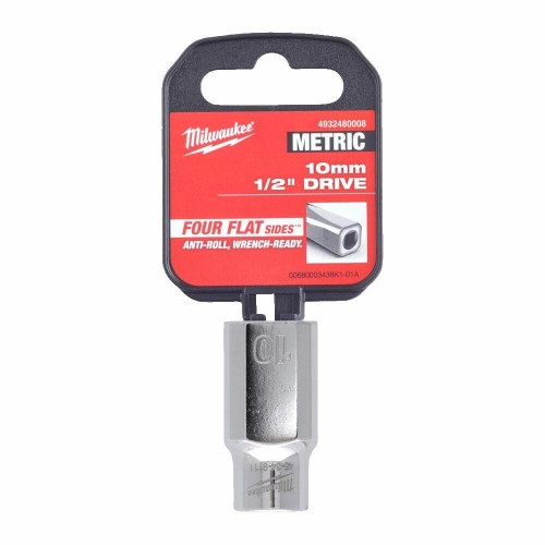 MILWAUKEE NASADKA 1/2" KRÓTKA 10mm