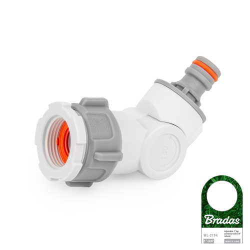 PRZYŁĄCZE NA KRAN REGULOWANE GW 1"-3/4" /WHITE LINE