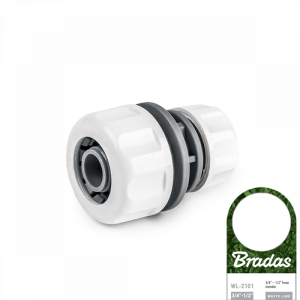 BRADAS ŁĄCZNIK WĘŻA 3/4" / 1/2" /WHITE LINE