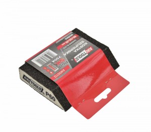 AWTOOLS KOSTKA SZLIFIERSKA SKOŚNA  89x125x25mm P100